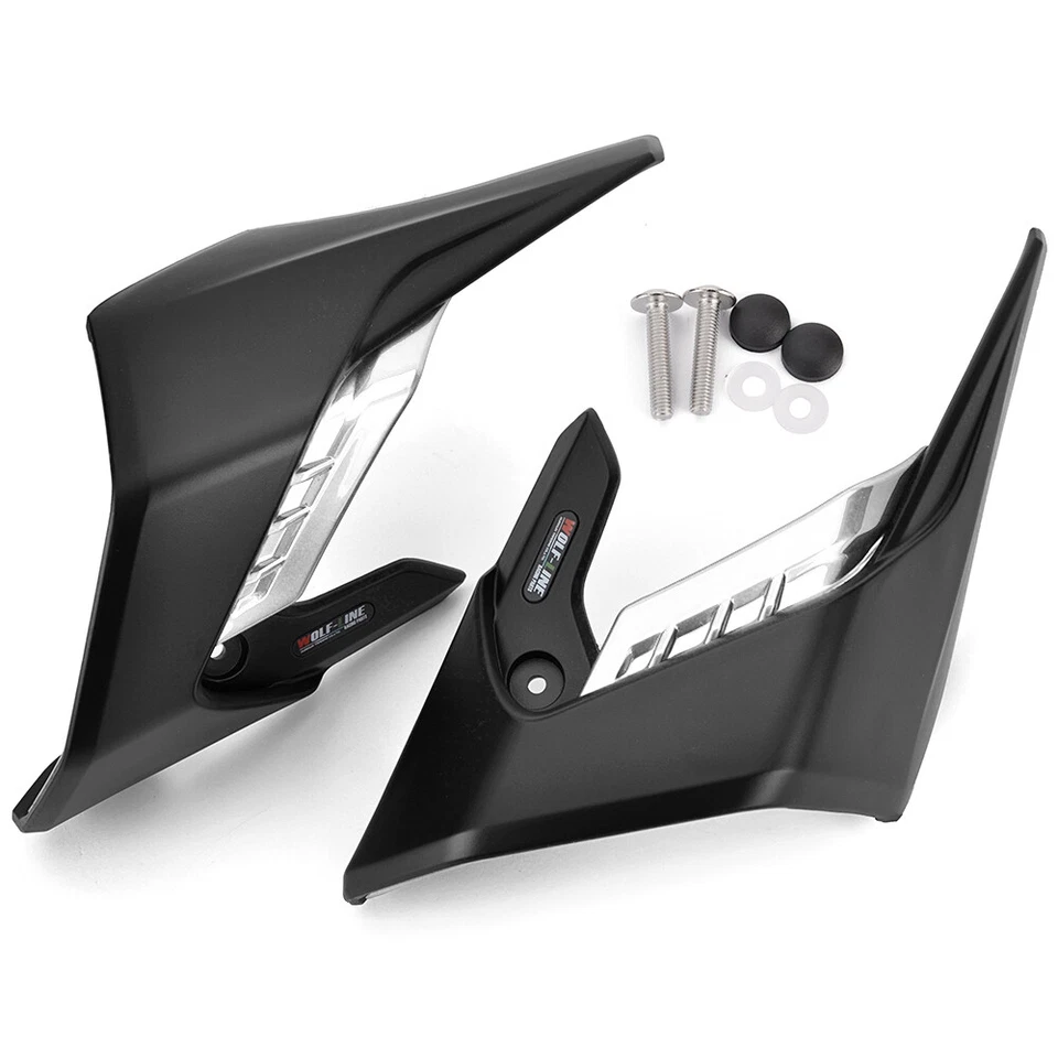 Front Fairing Winglets Side Spoilers Dynamic Wing Kit For Honda CB650R 2019-2023 — 第 1/4 张图片