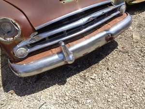 1953 Dodge FRONT BUMPER WITH GUARD Coronet Wayfarer Meadowbrook - Picture 1 of 10