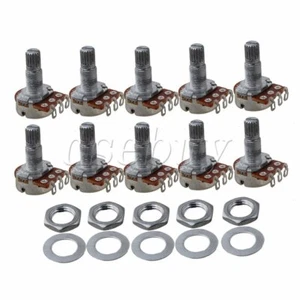 10 x 10K Ohm Mini Control A Pot Potentiometer For Electric Guitar Volume Pot - Picture 1 of 8