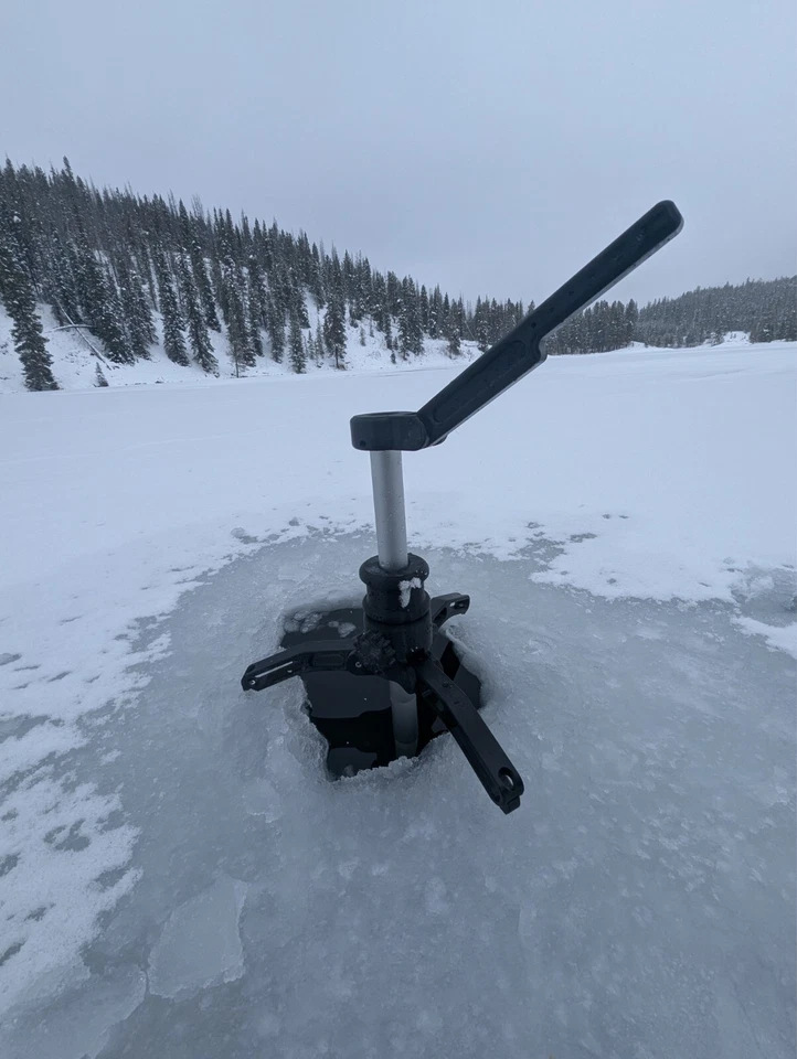 Pole Included!!! Ice Fishing Transducer pole Garmin Livescope, Megalive - Image 1 of 4