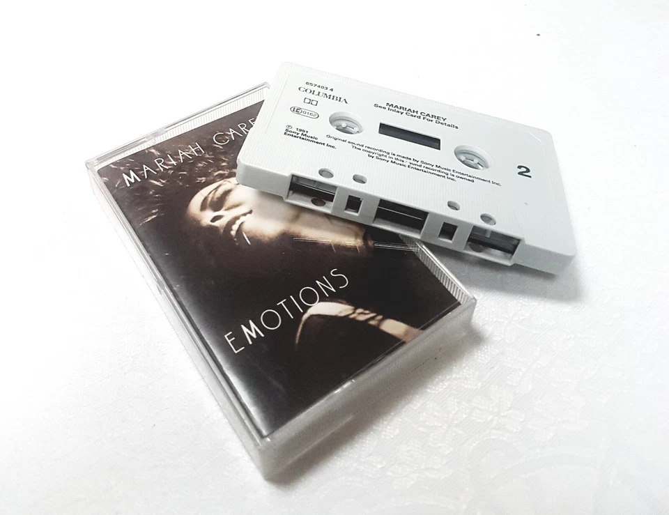 MARIAH CAREY / EMOTIONS / VANISHING / UK CASSETTE SINGLE 1991 - Image 1 of 1
