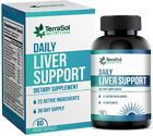 Liver Support Supplement | Liver Cleanse Detox & Repair Focus with Milk Thistle
