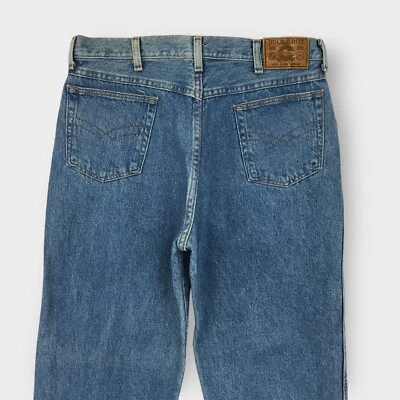 Vintage Bugle Boy Jeans Mens 32x29 Blue Denim Relaxed Tapered Grunge USA 90s - Image 1 of 4