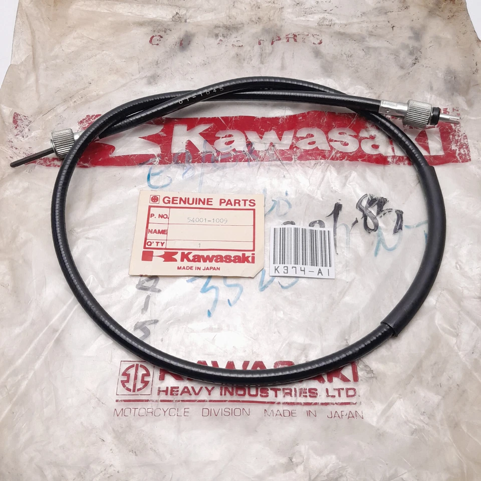 Kawasaki KH100 G2 Speedometer Cable P/N 54001-1009 - Imagem 1 de 4