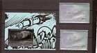 SHARJAH 1972 SPACE RESEARCH SET OF 2 STAMPS PERF. & IMPER. & S/S SILVER FOIL MNH