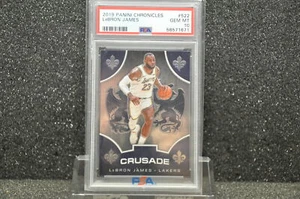 2019 Panini Chronicles #522 Lebron James Crusade PSA 10 - Picture 1 of 2