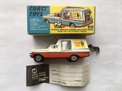 C1967-69 ERA MINT BOXED CORGI TOYS No486 CHEVROLET IMPALA KENNEL SERVICE WAGON - Image 1 of 4