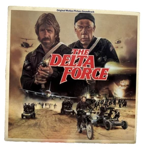 Alan Silvestri DELTA FORCE OST 1st FR LP 1986 Cannon Films Chuck Norris ACTION - Picture 1 of 9