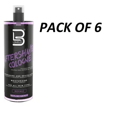 Colonia para después del afeitado L3VEL3 400 ml ROYALE - PACK DE 6 Foto 1 de 2
