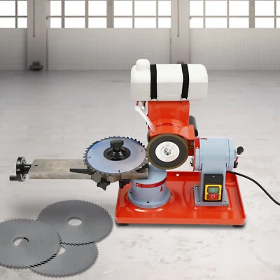 110V Circular Saw Blade Sharpener Grinder 370W 3600RPM 5-inch Grinding Wheel USA - Image 1 of 4