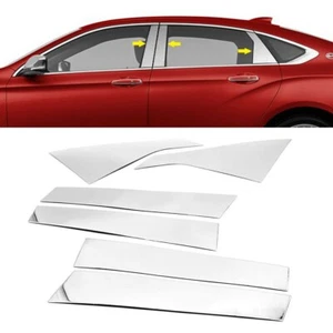 For 2014-2020 Chevy Impala Stainless Steel Chrome Pillar Post Trims - Picture 1 of 3