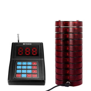 Retekess TD165 Pagers for Restaurants Wireless Pager System 10 Buzzers - Picture 1 of 11