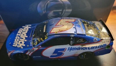 Kyle Larson Hendrickcars.com 2021 Las Vegas Raced Win Liquid Color Elite Foto 1 de 4