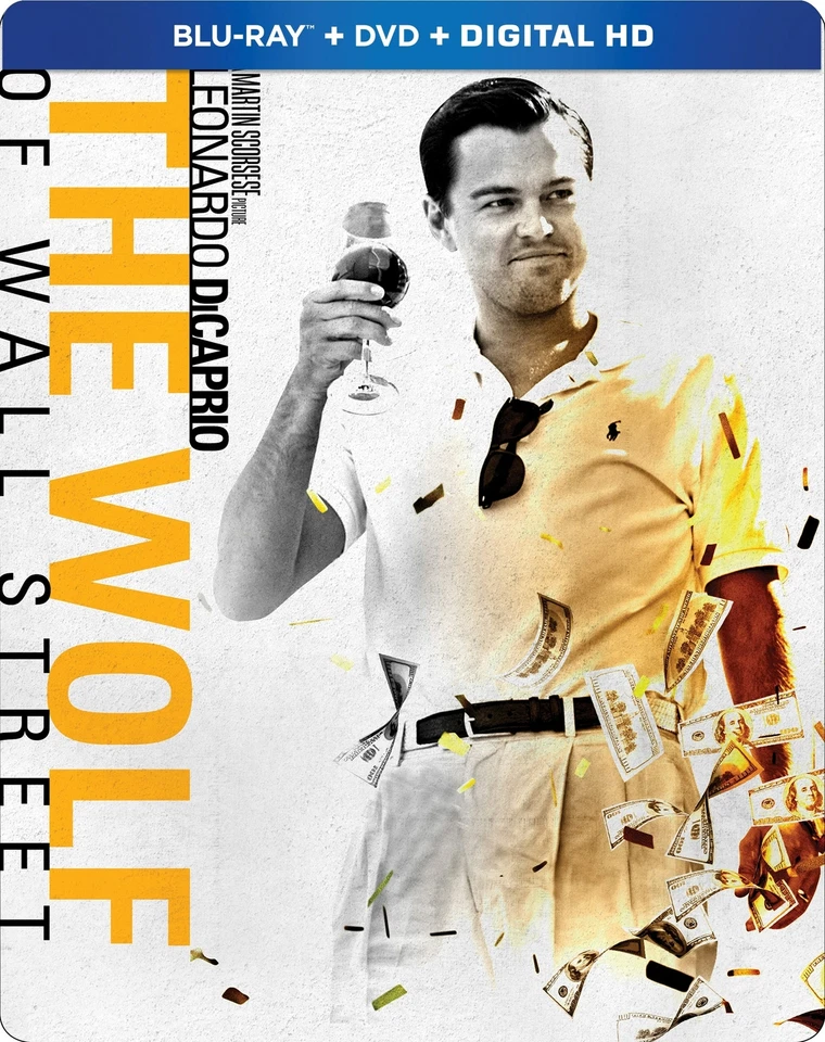 The Wolf of Wall Street [SteelBook] (Blu-ray, 2013)