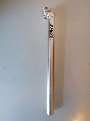 Nuovi Alluminio Brevetto Reggisella, Argento, uno-Kalloy 29,0 X 400 MM - Immagine 1 di 3