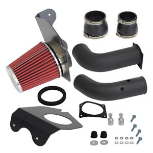 Cold Air Intake Racing System + Filter For 1994-1998 Ford Mustang 3.8L V6 Black
