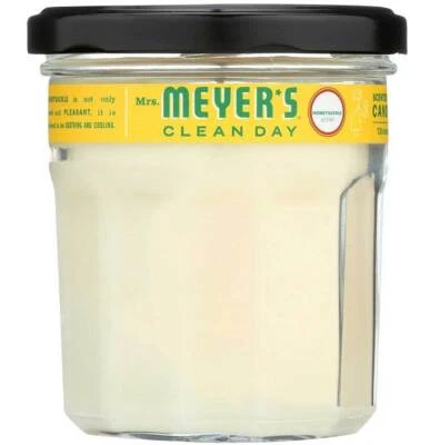 Vela de soja Mrs Meyers aroma madreselva 35 horas tiempo de combustión - 7,2 OZ - CADA UNA Foto 1 de 3