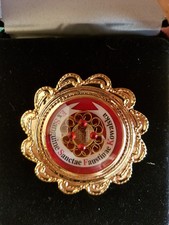 Reliquary relic of Saint Faustina Kowalska with COA rare with wax seal.