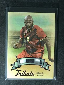 2021-22 Futera Único Homenaje Rubí Romelu Lukaku 2/7 Hombre United Reliquia - Imagen 1 de 2