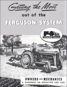 Ford Tractor Ferguson Hitch Implement Manual 2N 9N 8N Plow Disc Harrow - Picture 1 of 2