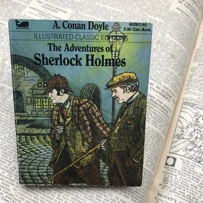 Adventures Of Sherlock Holmes 1983 Moby Illustrated Classics Arthur Conan Doyle Foto 1 de 4