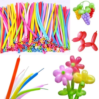 Gemischte Farben Lange Latexballons Magic Twist Tierherstellung Zum Selbermachen - Bild 1 von 4