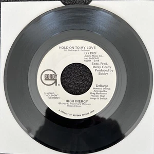 High Inergy – Hold On To My Love 7'' PROMO US GORDY 1980 TESTED EX MOTOWN VIDEO - Foto 1 di 4