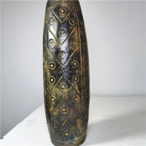 Cuentas antiguas dzi del Tíbet de 2,37 kg meteorito antiguo amuleto gzi cuentas colgantes z760 - Imagen 1 de 12