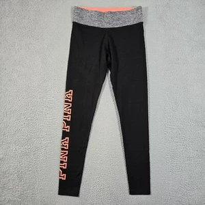 Leggings ROSA Mujer Pequeños Victoria's Secret 26x29 Negro/Melón Deletrear Entrenamiento - Imagen 1 de 14