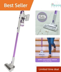 Lightweight Cordless 21.6V Stick Vacuum with HEPA Filter - 2-Speed Versatility - Picture 1 of 9