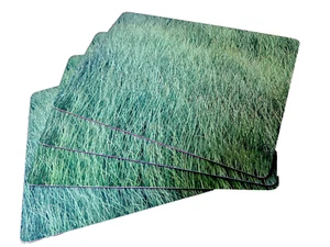 Pimpernel Green Grass - Placemats - Set of 4 RARE find 16”x12” - Picture 1 of 6