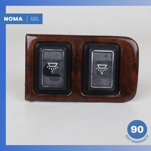 84-91 Jaguar XJS HE Series 2 Dash Map & Interior Light Switch Set w/ Bezel OEM - Picture 1 of 10