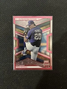 2023 Panini Elite Extra Edition Paul Skenes Pink #7 RC Pirates - Picture 1 of 2