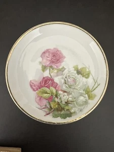 Vintage-CT ALTWASSER-Rose 7.25” Porcelain PLATE-Made in Germany - Picture 1 of 3