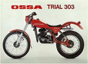 OSSA Brochure Trial 303 not MAR Sales Catalog Catalogue REPRO - Picture 1 of 2