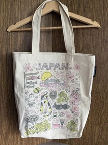 Starbucks Japan Sakura Lucky 2024 Tokyo Been There Tote Bag Koi Cherry Blossoms - Picture 1 of 8