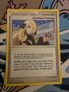 Pokemon Card Cynthias Feelings 131/146 Legends Awakened Cosmos Holo Light Play - Picture 1 of 2