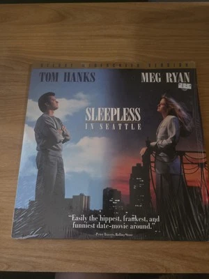"Sleepless in Seattle" Deluxe Widescreen Laserdisc LD - Tom Hanks Meg Ryan Foto 1 de 3
