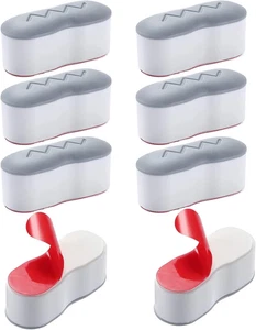 8Pcs Paraurti Di Ricambio per Sedile Del Water Universale, Guarnizione per Solle - Foto 1 di 12