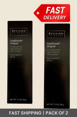 2 pack Revision Skincare Intellishade Original Tinted Moisturizer SPF 45, 1.7 oz - Image 1 of 4