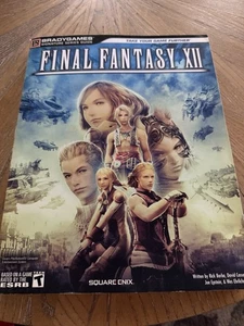 Final Fantasy XII 12 Strategy Guide Book Sony Playstation 2 Ps2 Brady - Picture 1 of 1