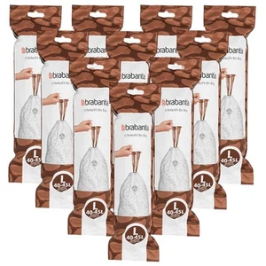 Bolsas Brabantia PerfectFit - 40-45L - Código L (10 paquetes de 10 bolsas) - Imagen 1 de 1