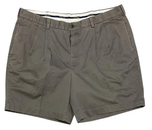 Brooks Brothers Herren Chino Plissee vorne 7" Shorts in Olivgrün Gr. 42 Taille - Bild 1 von 18