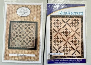 Patrones de edredón multifacéticos y Nottingham con tela, sugerencias y lista de suministros - Imagen 1 de 4