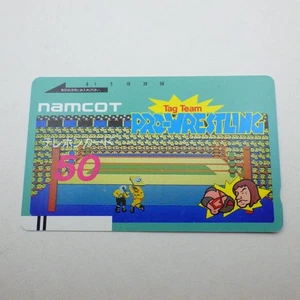 Japanese Telephone Card Tag Team Wrestling NAMCO 1986 - Bild 1 von 6