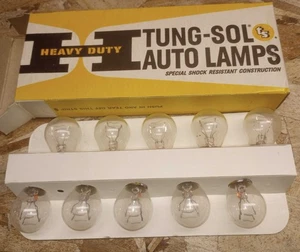 Tung-Sol Tail Stop Light Lamps 12V 32-3 CP # 1157 10 Pack - Made in USA - Picture 1 of 3