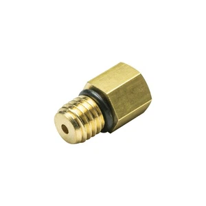 1/8-27 NPT Female to M10 x P1.0 Gauge Sensor Sender Thread Adapter Reducer - Picture 1 of 1