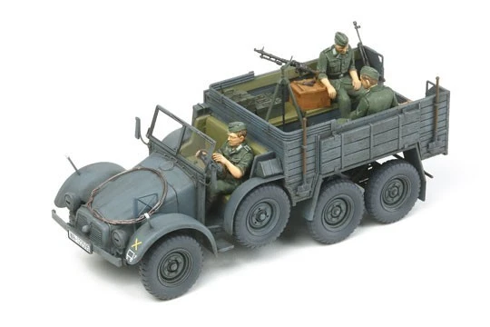 TAMIYA 35317 MODELLO MILITARE 6X4 CAMION KRUPP PROTZE (KFZ.70) PERSONALE CARRIE - Immagine 1 di 1