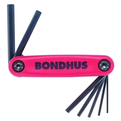 GorillaGrip Fold-Up, 7 per Fold-Up, Hex Tip, Metric, 1-1/2 mm to 6 mm Bondhus - Image 1 of 1
