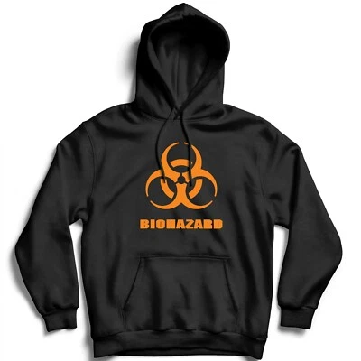 BIOHAZARD New Black Hoodie sizes S M L XL XXL NYHC - Image 1 of 2